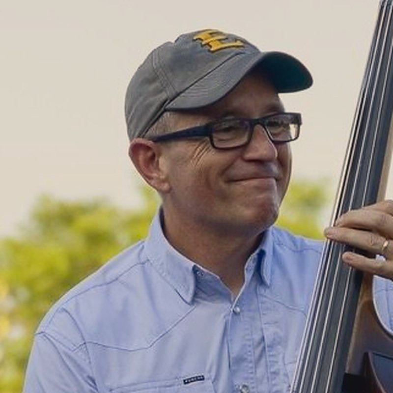 Stephen W. Marshall playing upright bass